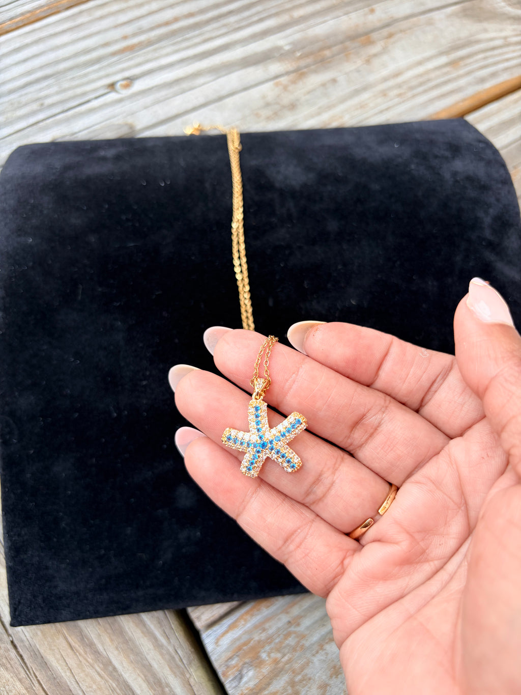 Ocean Star Crystal Necklace