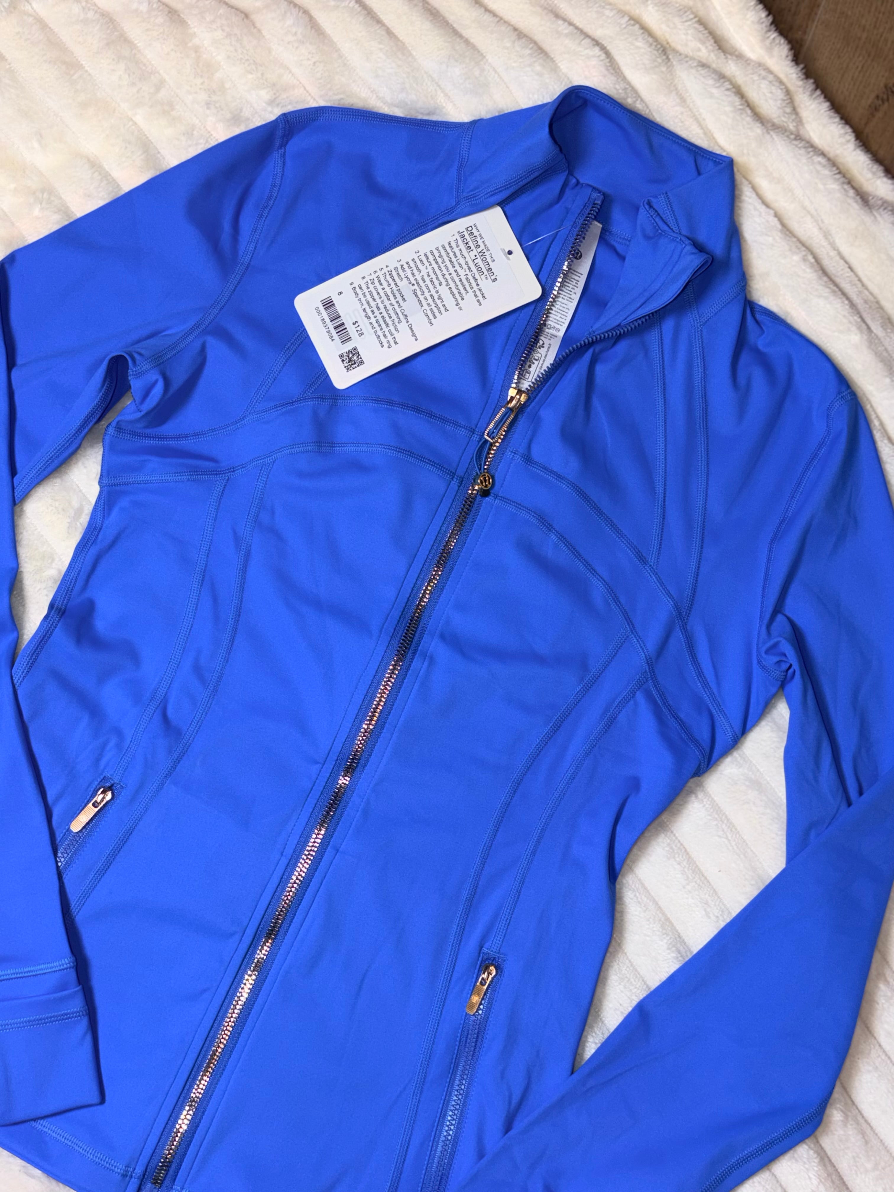Blue Zip Jacket