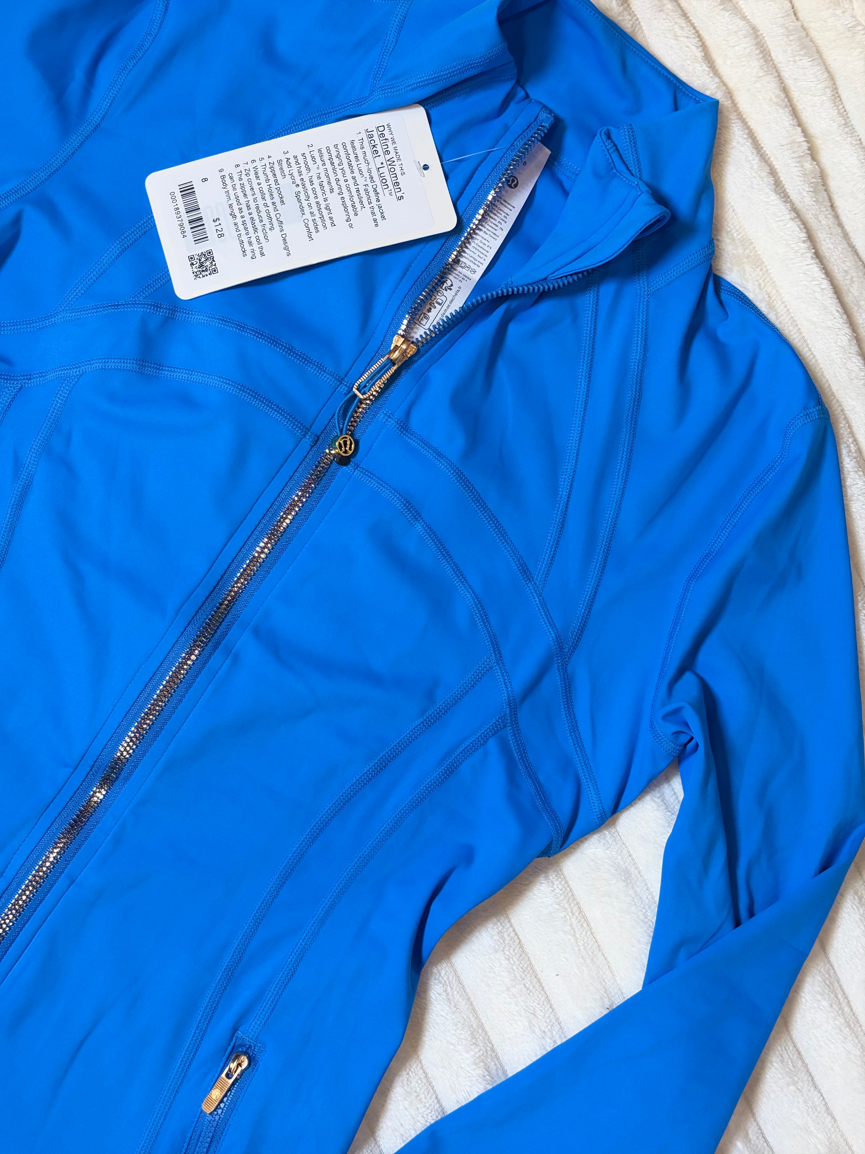 Blue Zip Jacket